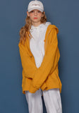 スローアシッド(SLOW ACID) Night scene Hood Zip-up (YELLOW)