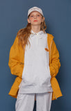 スローアシッド(SLOW ACID) Night scene Hood Zip-up (YELLOW)