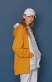 スローアシッド(SLOW ACID) Night scene Hood Zip-up (YELLOW)