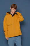 スローアシッド(SLOW ACID) Night scene Hood Zip-up (YELLOW)