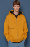 スローアシッド(SLOW ACID) Night scene Hood Zip-up (YELLOW)