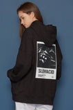 スローアシッド(SLOW ACID) Turnover Oversized Hoodie (BLACK)