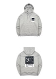 スローアシッド(SLOW ACID) Turnover Oversized Hoodie (GREY)