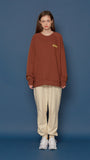 スローアシッド(SLOW ACID) Oasis Sweatshirt (BROWN)