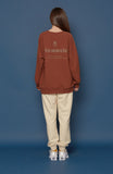 スローアシッド(SLOW ACID) Oasis Sweatshirt (BROWN)