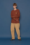 スローアシッド(SLOW ACID) Oasis Sweatshirt (BROWN)