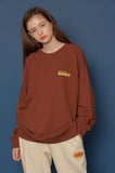 スローアシッド(SLOW ACID) Oasis Sweatshirt (BROWN)