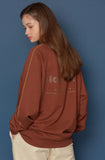 スローアシッド(SLOW ACID) Oasis Sweatshirt (BROWN)