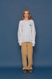 スローアシッド(SLOW ACID) Oasis Sweatshirt (PALE MELANGE)