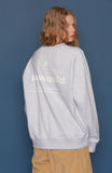 スローアシッド(SLOW ACID) Oasis Sweatshirt (PALE MELANGE)