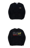 スローアシッド(SLOW ACID)Acid Sweatshirt (BLACK)