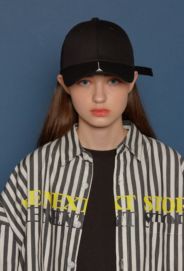 スローアシッド(SLOW ACID) Dash Line Cap (BLACK)