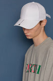 スローアシッド(SLOW ACID) Dash Line Cap (WHITE)