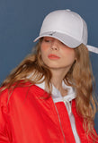 スローアシッド(SLOW ACID) Dash Line Cap (WHITE)