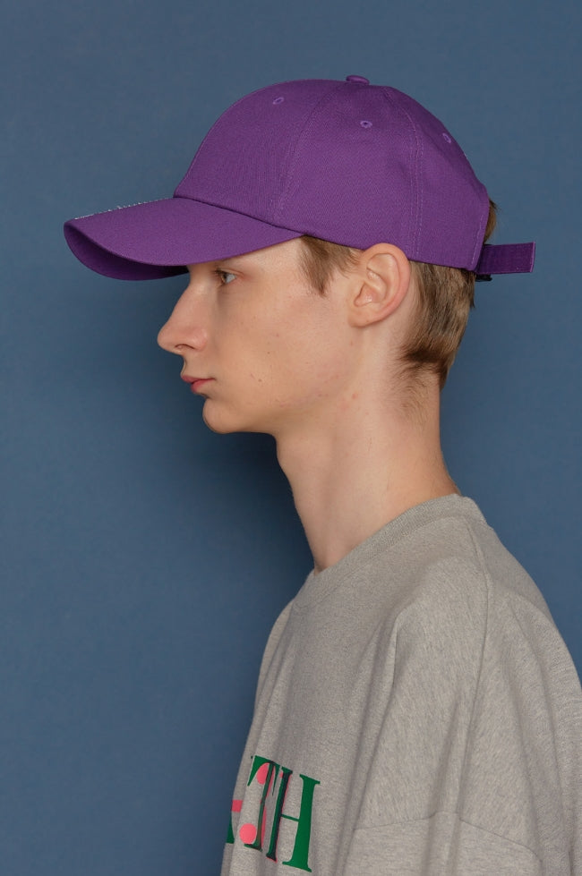 スローアシッド(SLOW ACID)Dash Line Cap (VIOLET)