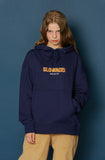 スローアシッド(SLOW ACID) 19FW Logo Hoodie (NAVY)