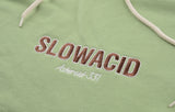 スローアシッド(SLOW ACID) 19FW Logo Hoodie (MINT)