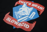 スローアシッド(SLOW ACID)Fox Logo Sweatshirt (BLACK)