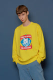 スローアシッド(SLOW ACID)Fox Logo Sweatshirt (YELLOW)