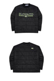 スローアシッド(SLOW ACID)Padding Sweatshirt (BLACK)