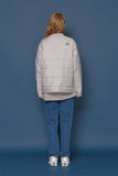 スローアシッド(SLOW ACID)Padding Sweatshirt (PALE GREY)