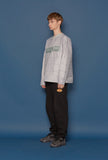 スローアシッド(SLOW ACID)Padding Sweatshirt (PALE GREY)