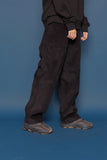 スローアシッド(SLOW ACID)Wide Corduroy Pants (BLACK)