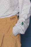 スローアシッド(SLOW ACID)Wide Corduroy Pants (BEIGE)