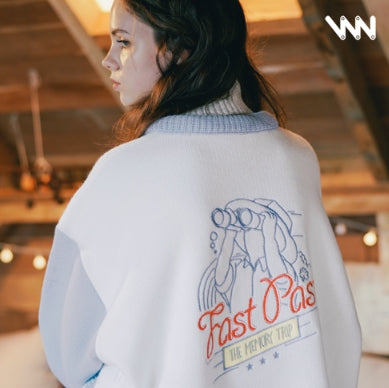 ダブルユーブイプロジェクト(WV PROJECT) AZIT OVERFIT CARDIGAN CREAM SYOT7300