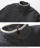 ダブルユーブイプロジェクト(WV PROJECT) DILL LINE REVERSIBLE FLEECE ZIPUP DARKGRAY MJOT7296