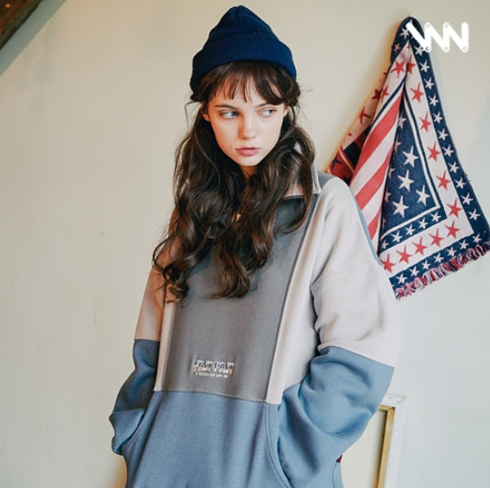 ダブルユーブイプロジェクト(WV PROJECT) TRIP ADVENTURE ANORAK BLUE GRAY MJMT7306