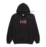 アクメドラビ(acme' de la vie) ADLV FIRE HOODIE BLACK