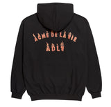 アクメドラビ(acme' de la vie) ADLV FIRE HOODIE BLACK