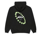 アクメドラビ(acme' de la vie) ADLV TENNIS BALL HOODIE BLACK