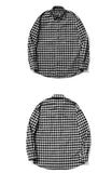 セイントペイン(SAINTPAIN)SP MINIMAL CHECK SHIRTS-BLACK