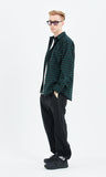 セイントペイン(SAINTPAIN)SP MINIMAL CHECK SHIRTS-GREEN