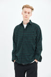 セイントペイン(SAINTPAIN)SP MINIMAL CHECK SHIRTS-GREEN