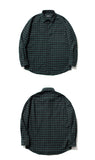 セイントペイン(SAINTPAIN)SP MINIMAL CHECK SHIRTS-GREEN