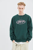 セイントペイン(SAINTPAIN)SP ELLIPSE LOGO CREW NECK-GREEN