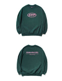 セイントペイン(SAINTPAIN)SP ELLIPSE LOGO CREW NECK-GREEN