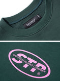 セイントペイン(SAINTPAIN)SP ELLIPSE LOGO CREW NECK-GREEN