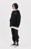 セイントペイン(SAINTPAIN)SP VARIATION LOGO CREW NECK-BLACK