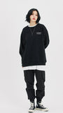 セイントペイン(SAINTPAIN)SP VARIATION LOGO CREW NECK-BLACK