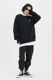 セイントペイン(SAINTPAIN)SP VARIATION LOGO CREW NECK-BLACK