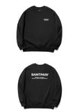 セイントペイン(SAINTPAIN)SP VARIATION LOGO CREW NECK-BLACK