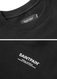 セイントペイン(SAINTPAIN)SP VARIATION LOGO CREW NECK-BLACK