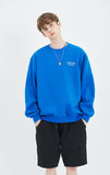 セイントペイン(SAINTPAIN)SP VARIATION LOGO CREW NECK-BLUE