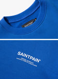 セイントペイン(SAINTPAIN)SP VARIATION LOGO CREW NECK-BLUE