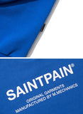 セイントペイン(SAINTPAIN)SP VARIATION LOGO CREW NECK-BLUE