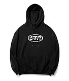 セイントペイン(SAINTPAIN) SP ELLIPSE LOGO HOOD-BLACK